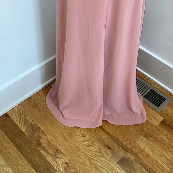 NWOT Social Bridesmaids 8188 Ruffle Sleeve V-neck - Picture 9 of 12